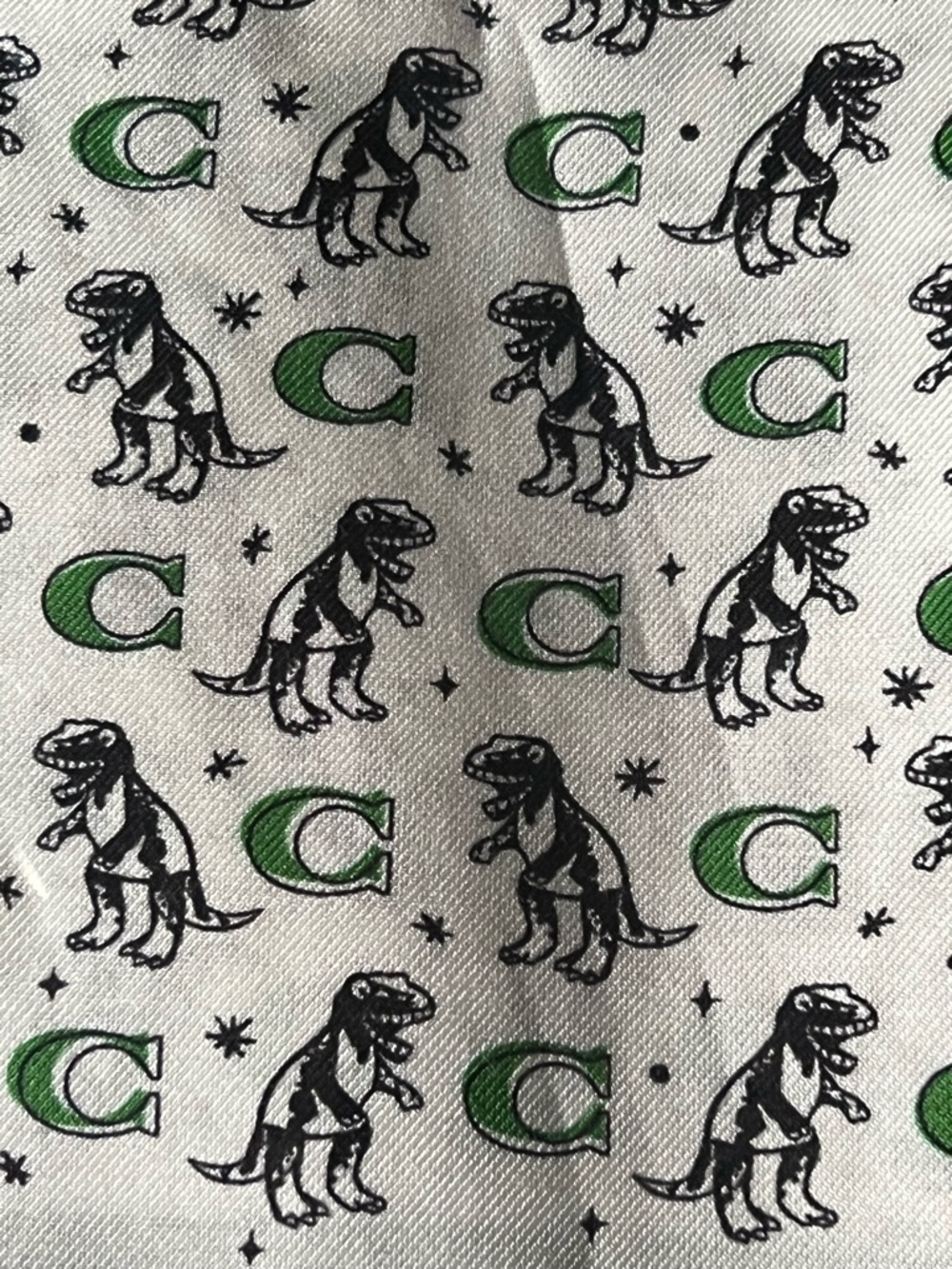 Coach Dino Print Bandana NWT in packaging - Picture 4 of 4